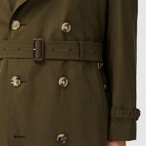 burberry trench coat heritage the westminster khaki men|The Westminster Heritage Trench Coat in DARK MILITARY .